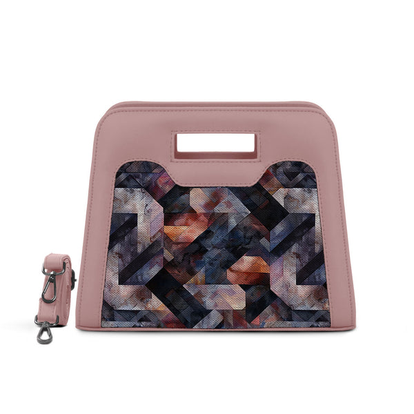Rose Chic Peek Handbag Rectangles - 1