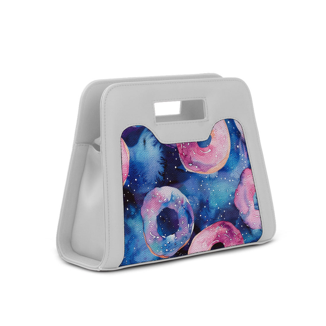 White Chic Peek Handbag Galaxy Dounts