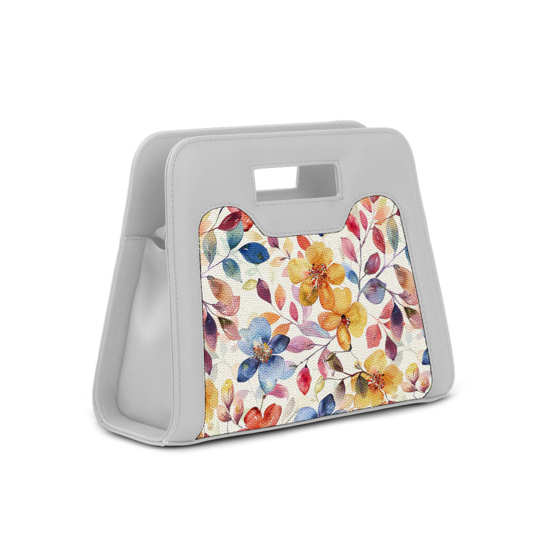 White Chic Peek Handbag Tapestry