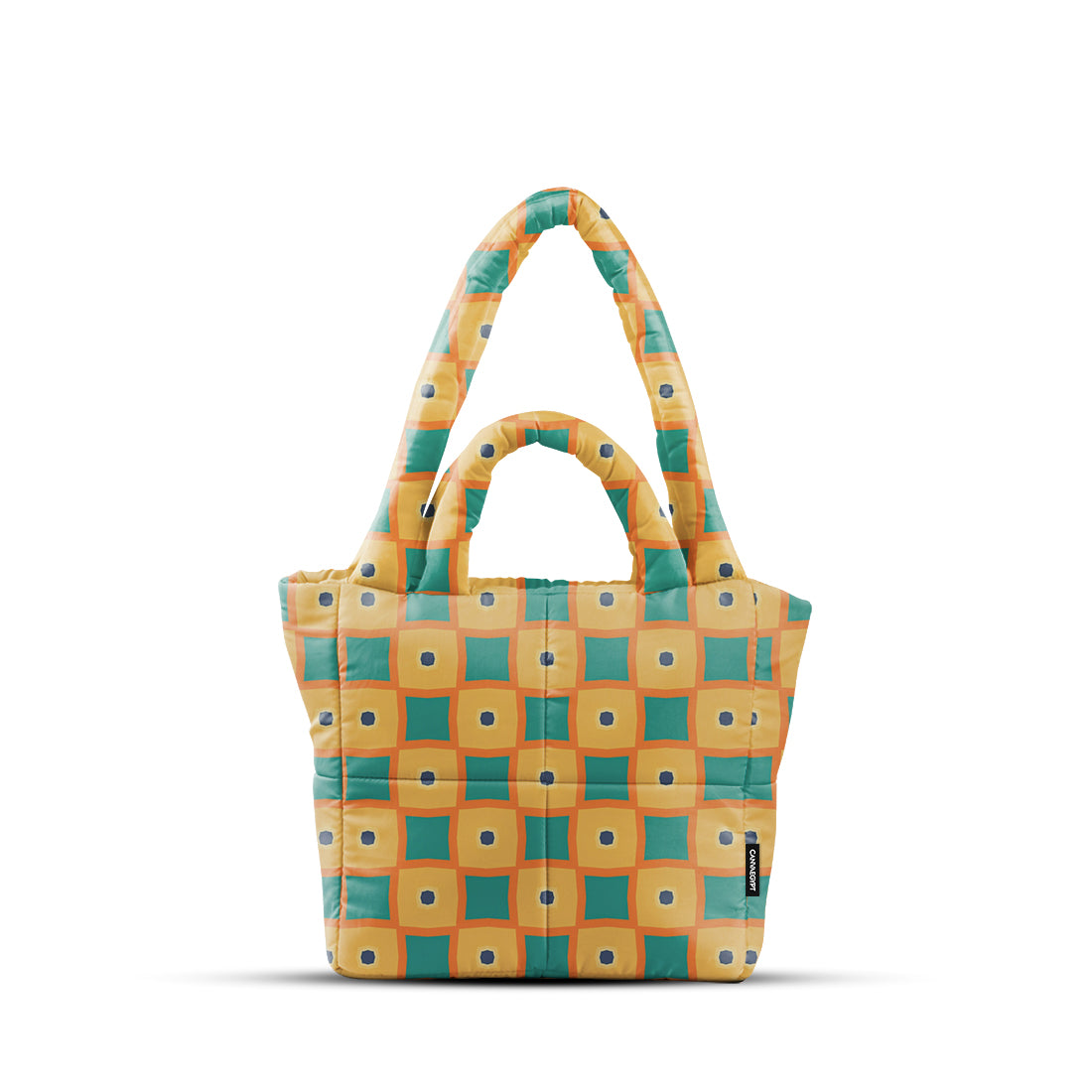 Cloud Tote Citrus Squares