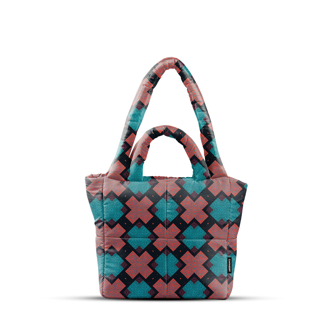 Cloud Tote Geometric Bloom