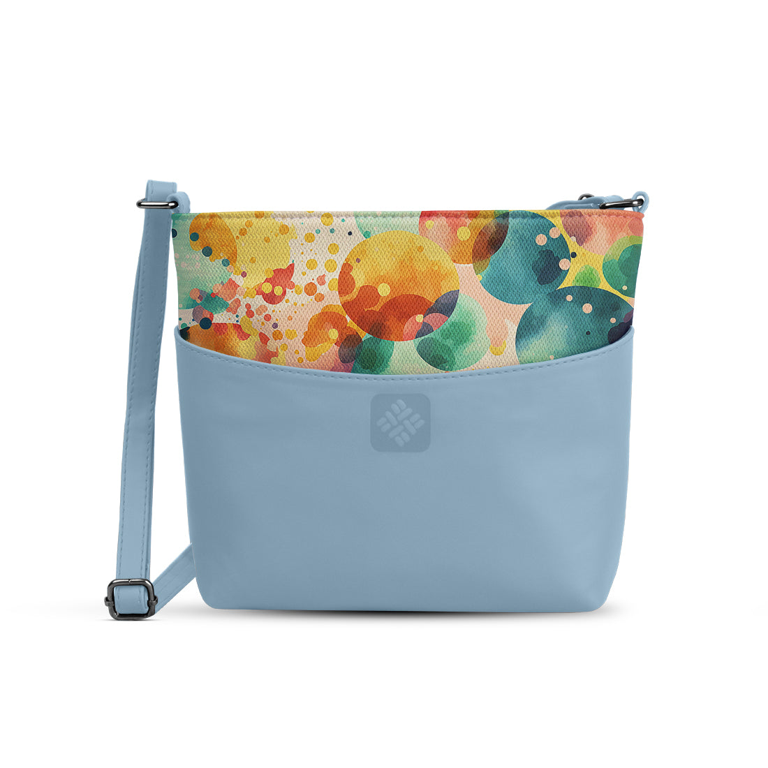 Chic Essentials Crossbody Color Splash Circles