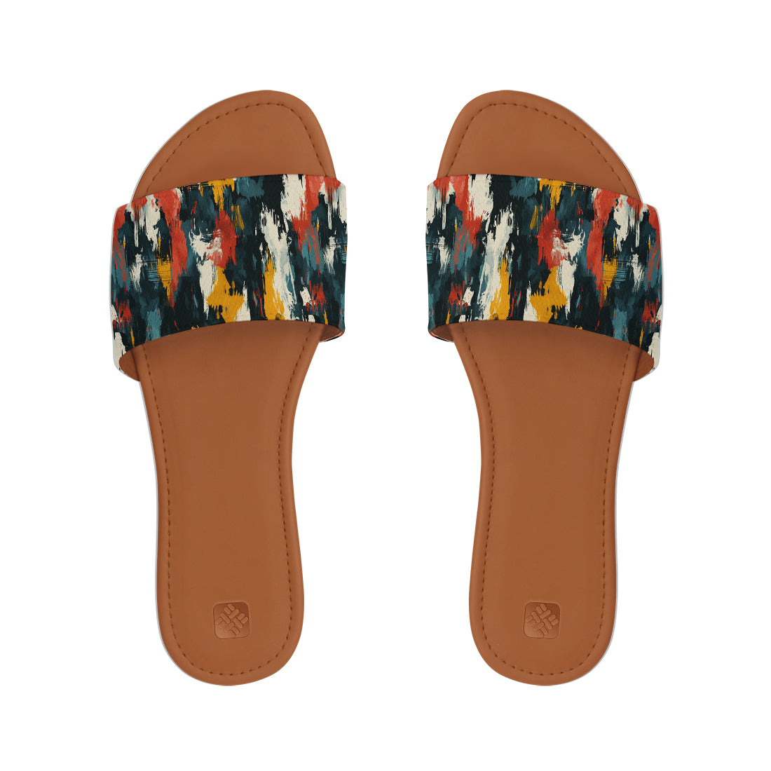 Cozy Bliss Slipper Colorful Cascade