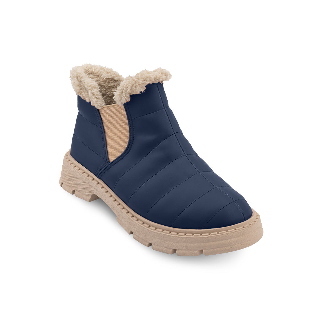 Cozy Step Winter Bootie Dark Blue