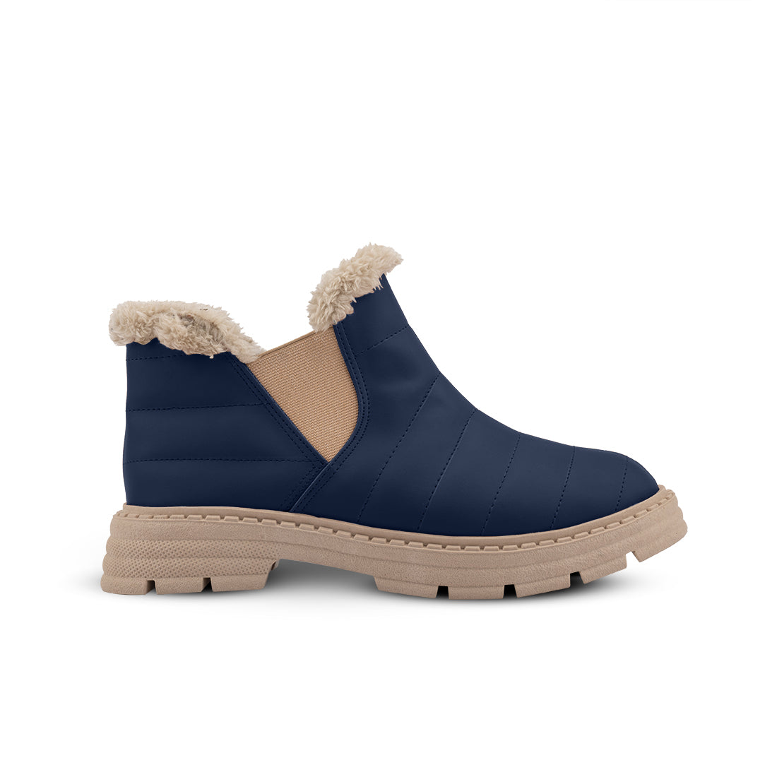 Cozy Step Winter Bootie Dark Blue