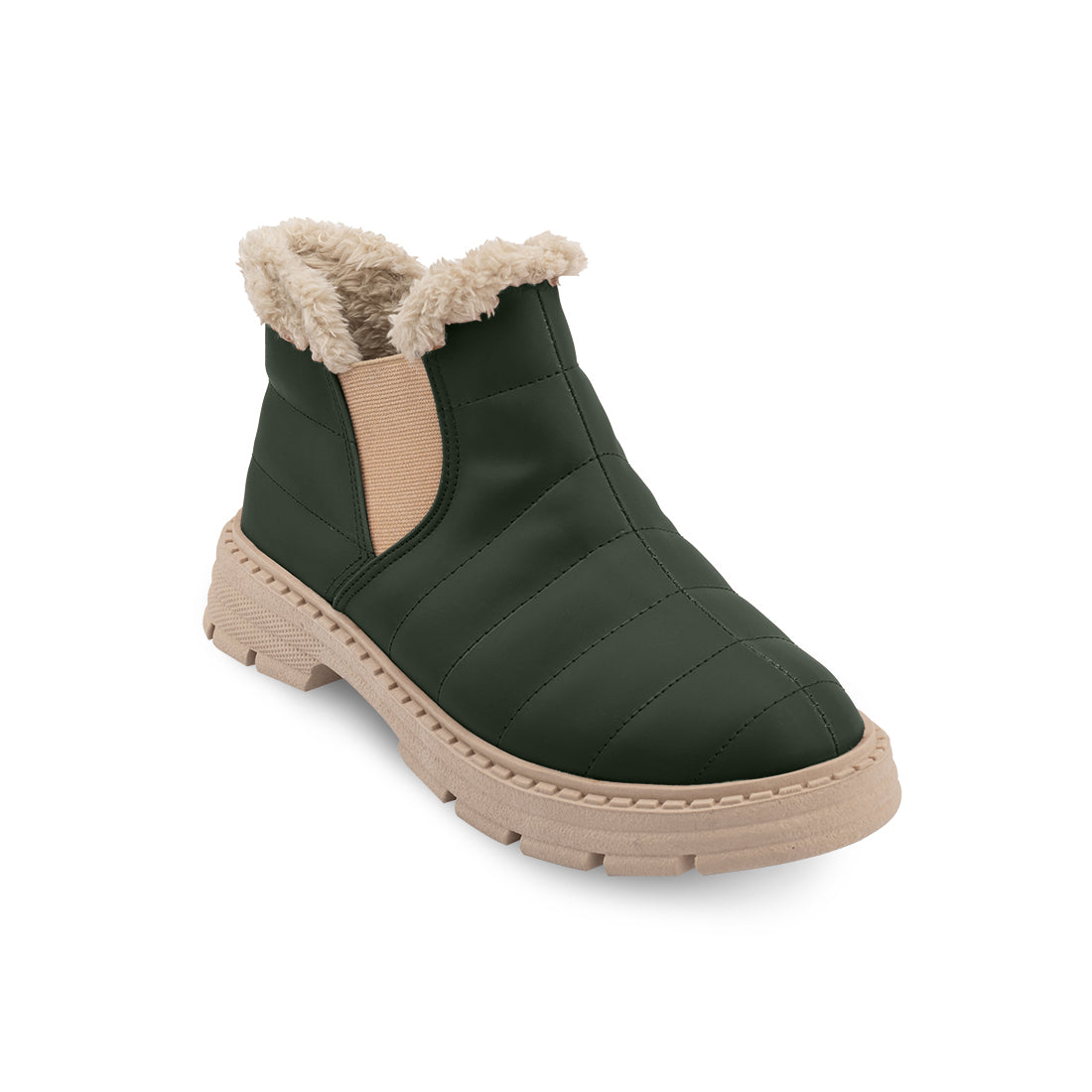 Cozy Step Winter Bootie DGreen