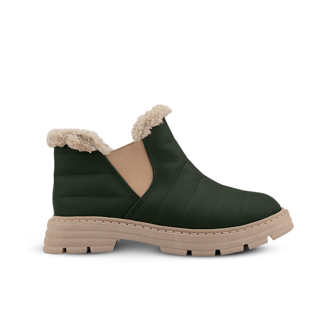 Cozy Step Winter Bootie DGreen
