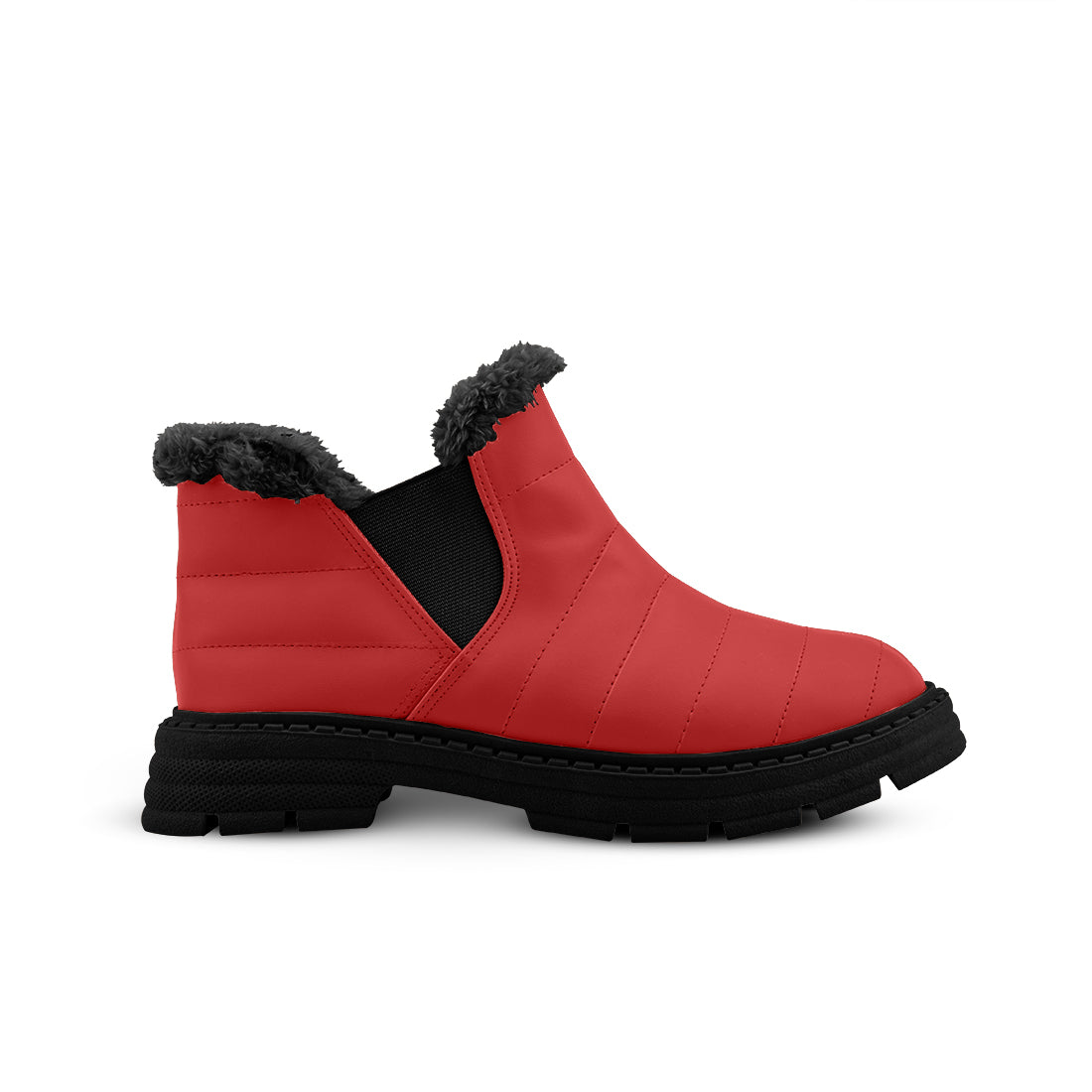 Cozy Step Winter Bootie Red