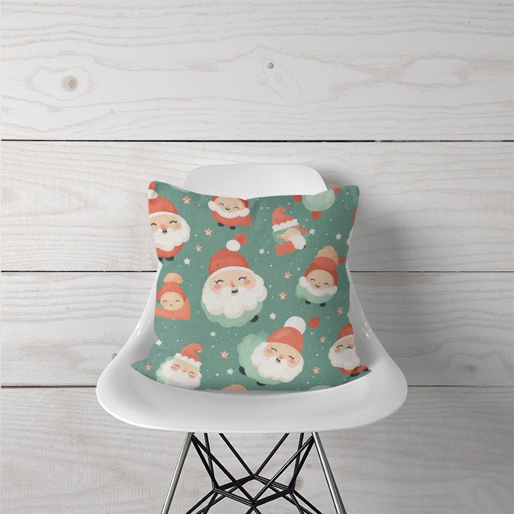 Decorative Pillow Cute Santa Pattern - CANVAEGYPT