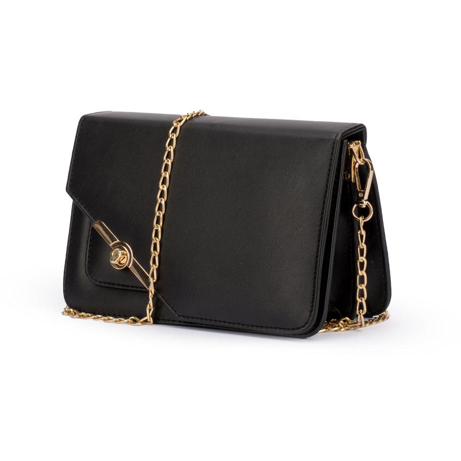 Quilted Black Shoulder Bag - CANVAEGYPT