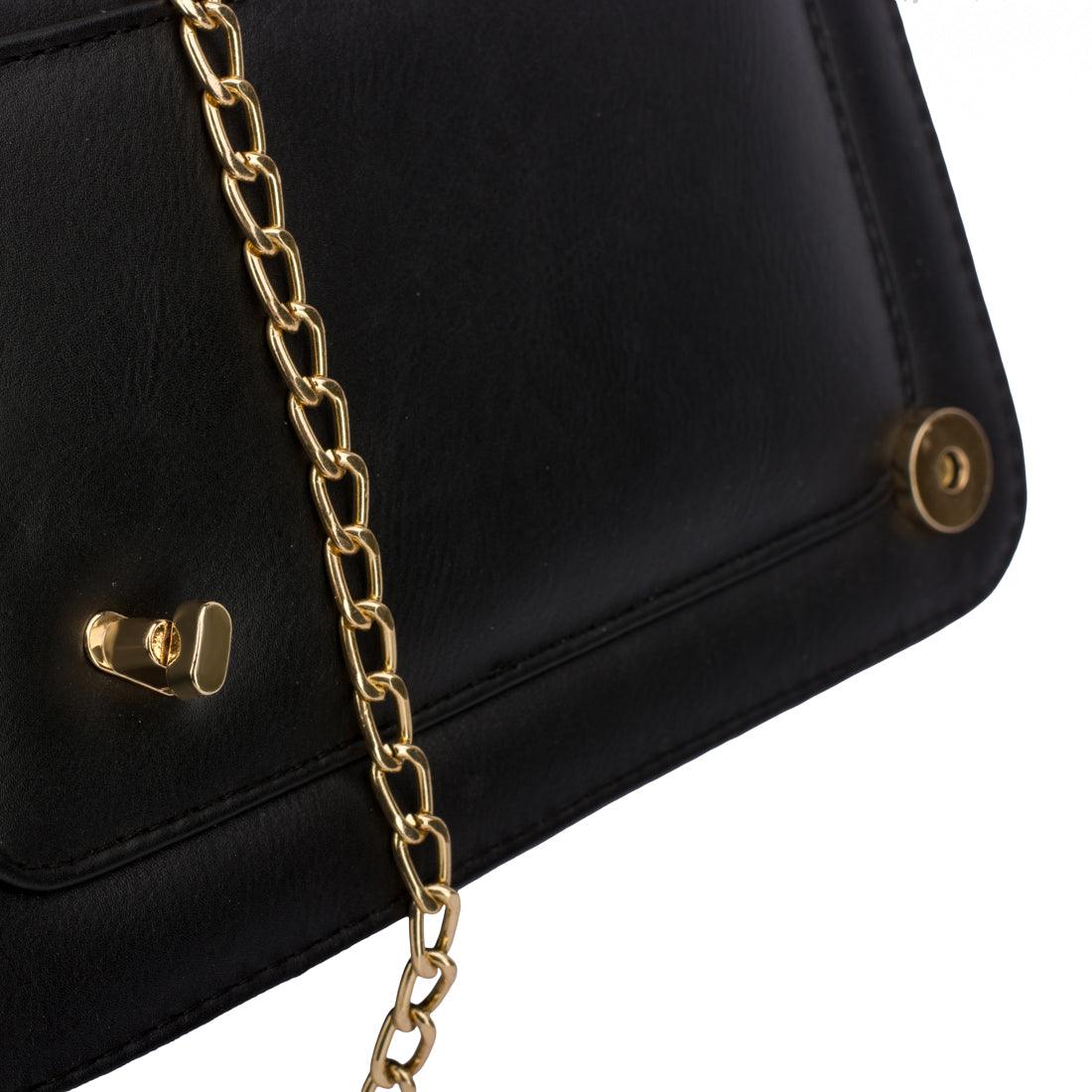 Quilted Black Shoulder Bag - CANVAEGYPT