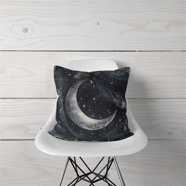 Decorative Pillow - Crescent & Lantern Harmony