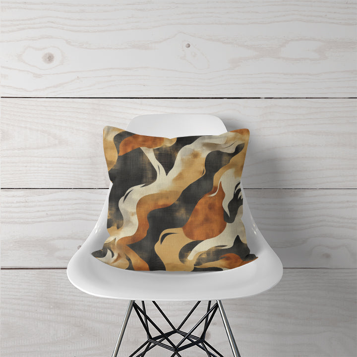 Decorative Pillow - Desert Dunes Elegance