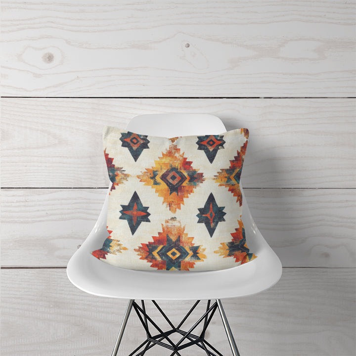 Decorative Pillow - Ramadan Warmth in Rustic Hues