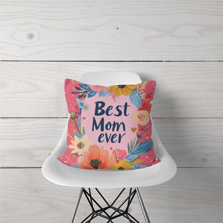 Decorative Pillow A Bouquet of Love for Mom