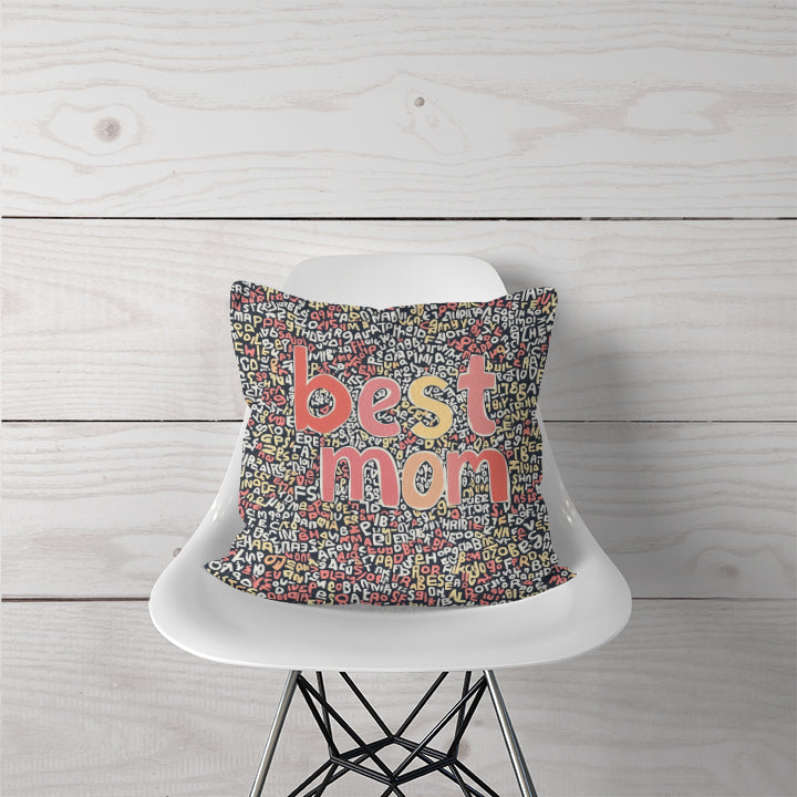 Decorative Pillow Best Mom Ever – A Love Collage