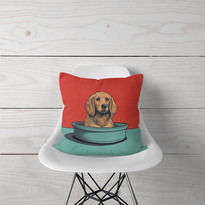 Decorative Pillow Dog Bowl - CANVAEGYPT