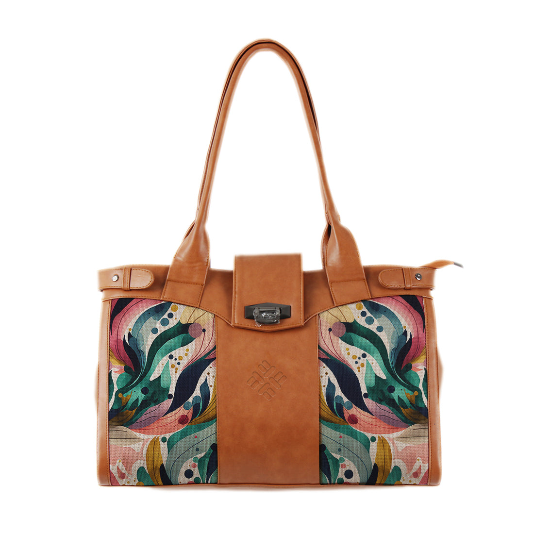 Havana Double Handle Large Bag Color Flow