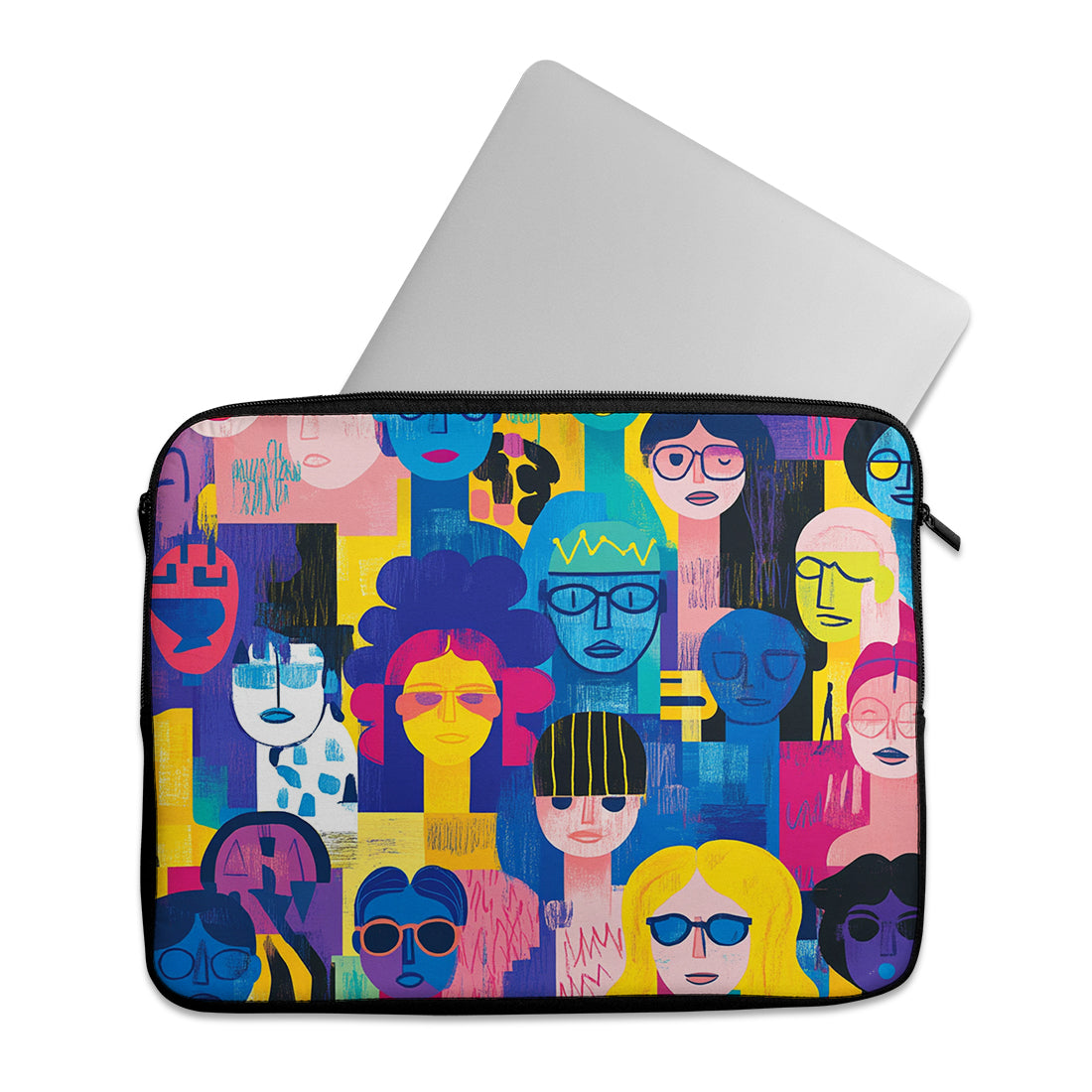 Laptop Sleeve Faces of the World