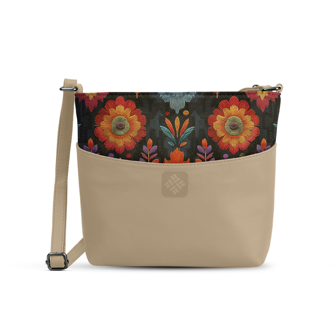 Chic Essentials Crossbody Floral Fiesta