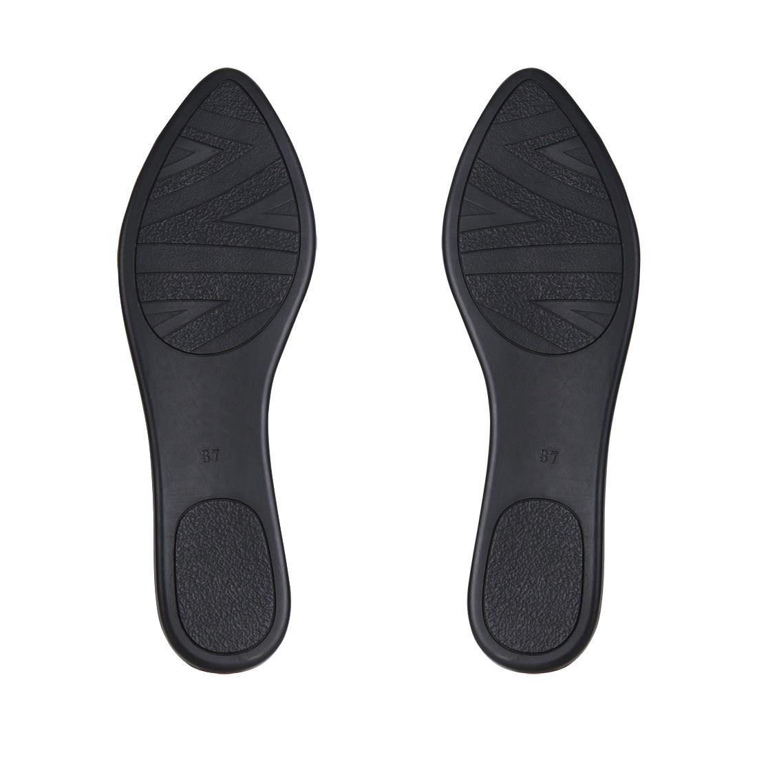 White Round Toe Shoe Faded - CANVAEGYPT