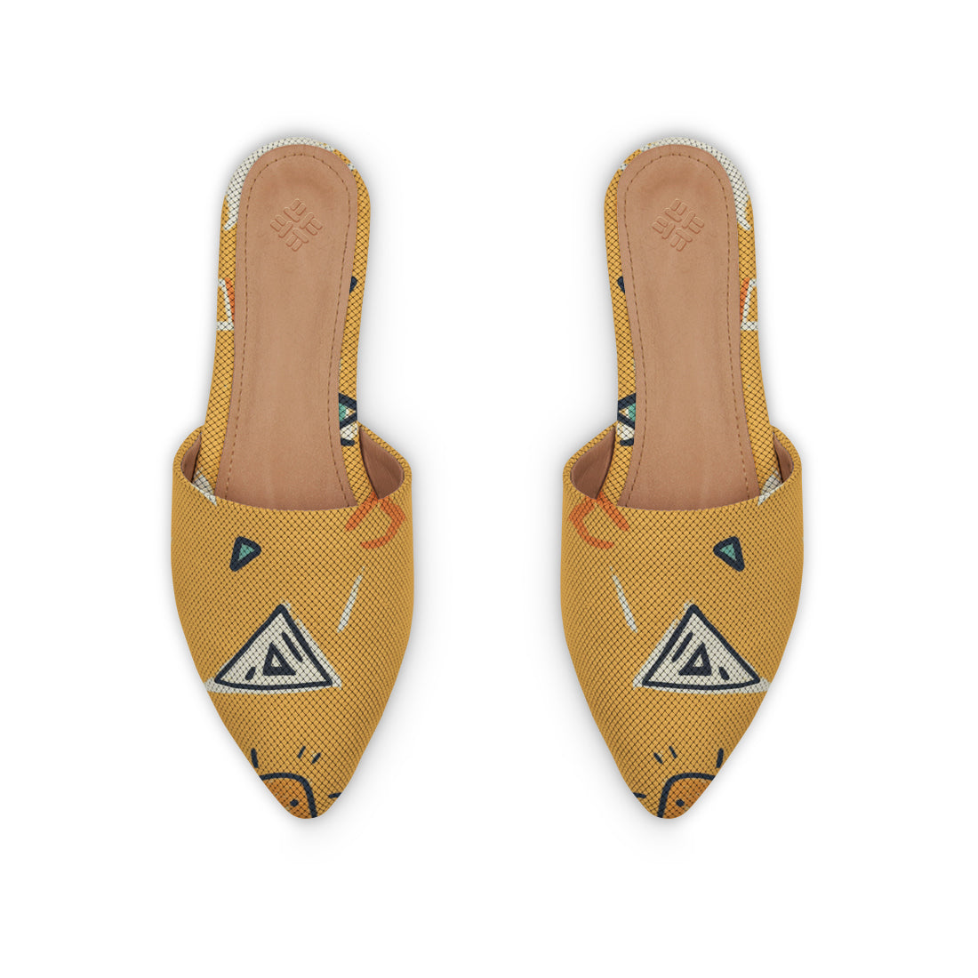 Fully Mules Golden Geometry Pop