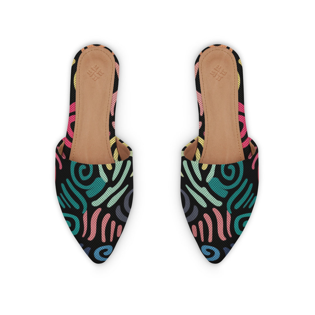 Fully Mules Midnight Neon Jungle