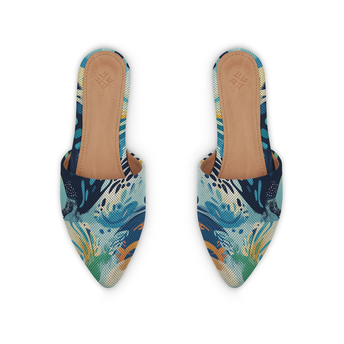 Fully Mules Ocean Breeze Bloom