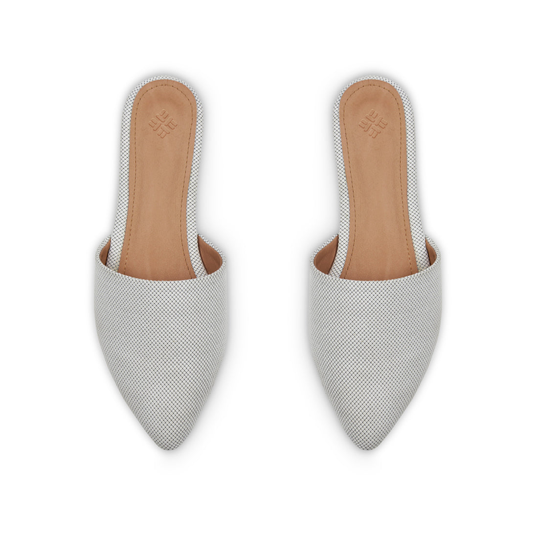 Fully Mules Whisper Grid Elegance