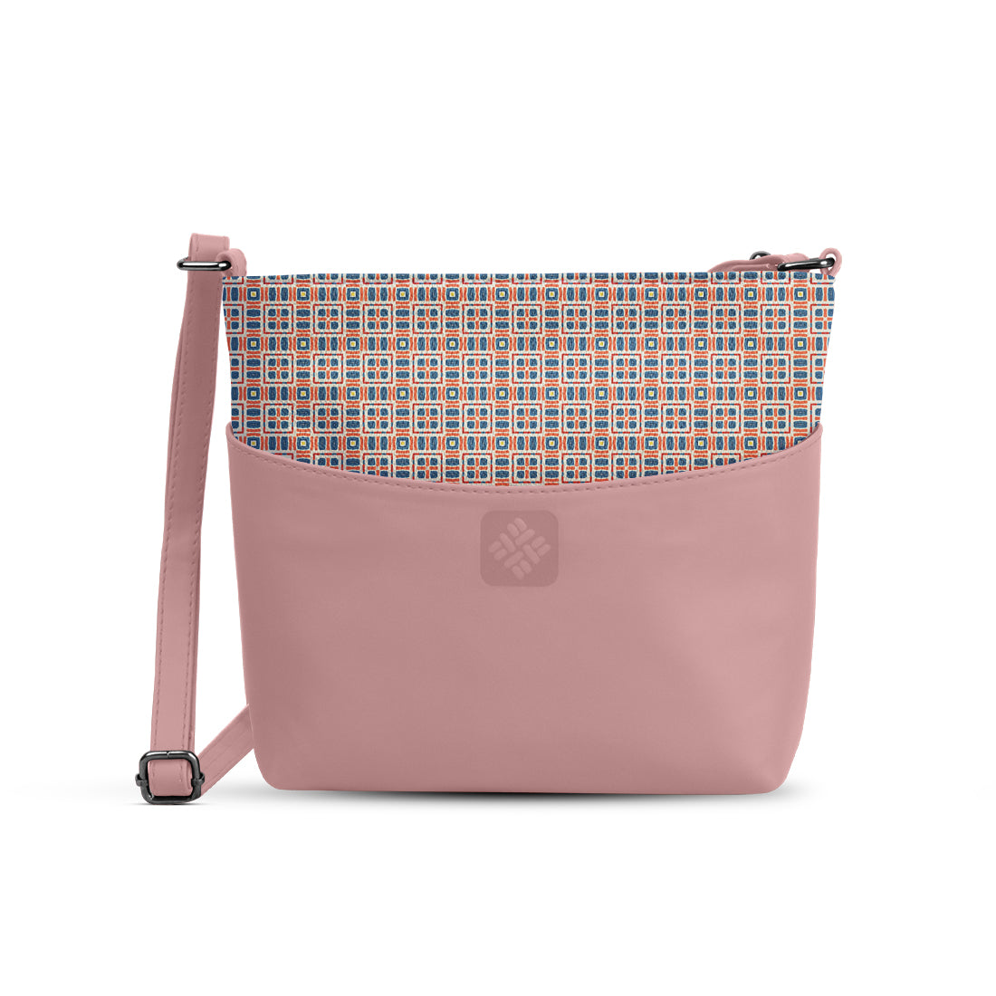 Chic Essentials Crossbody Geometric Garden