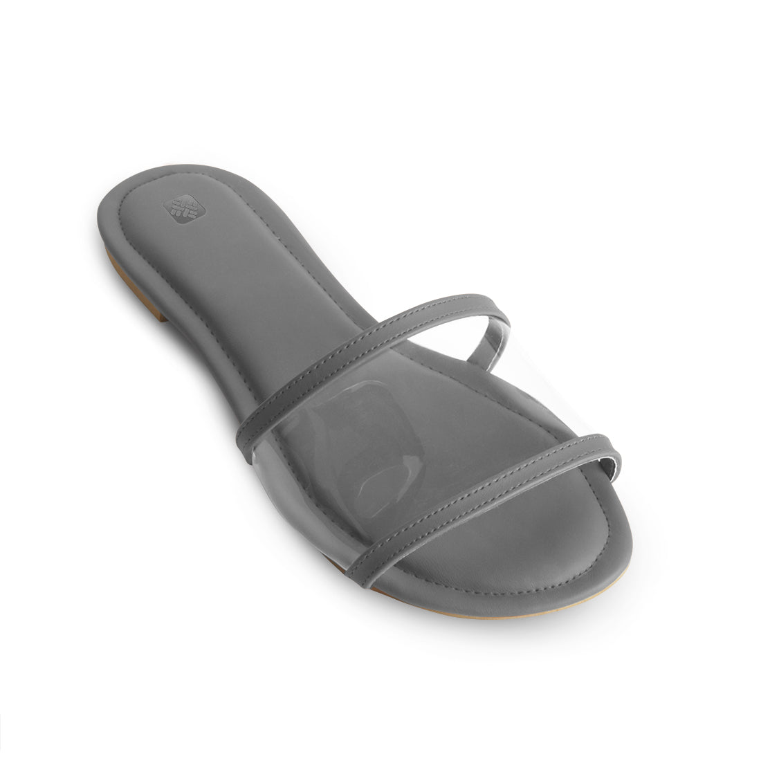 Grey Clear Bliss Comfort Slipper