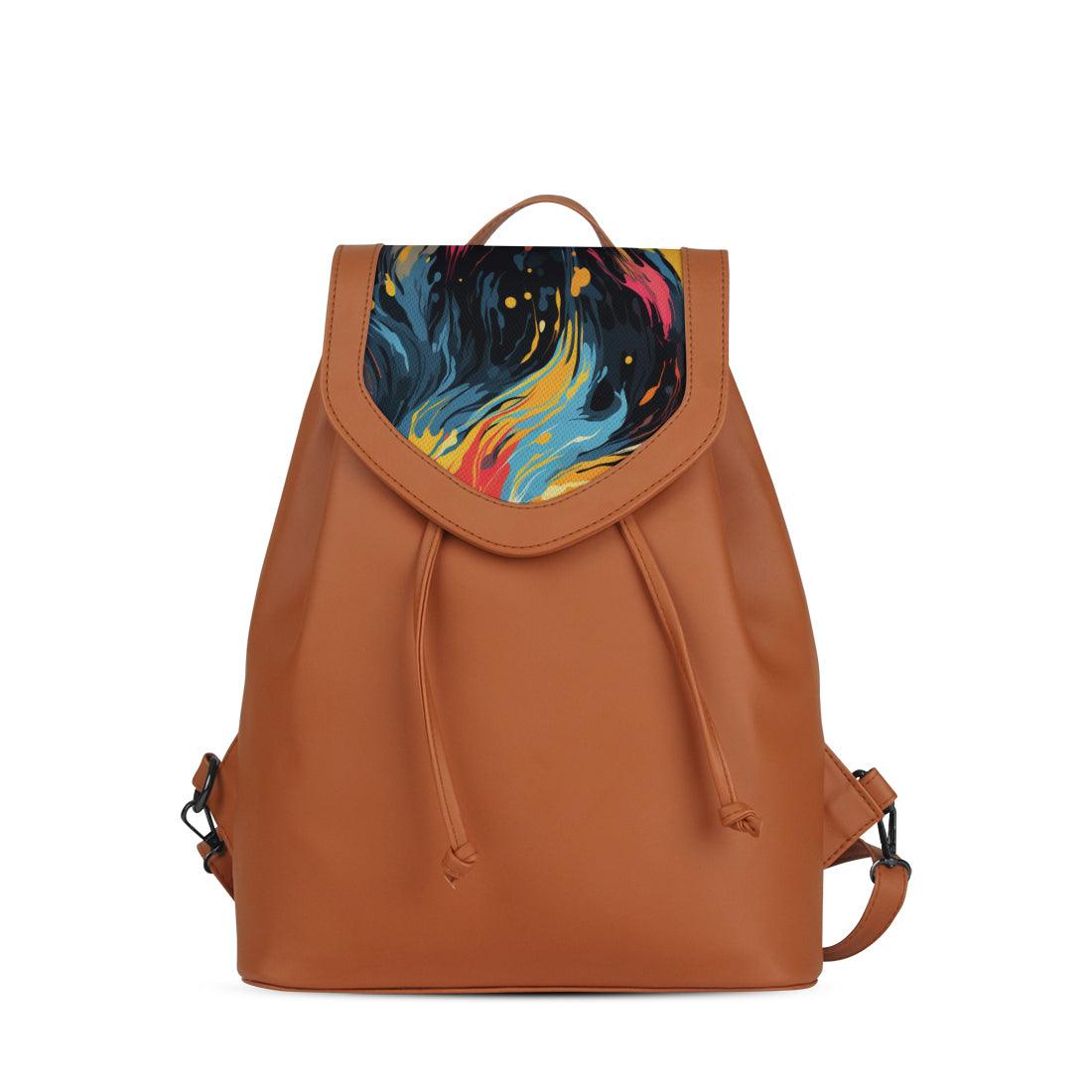 Havana City Serenade Backpack Ethereal Abstract - CANVAEGYPT