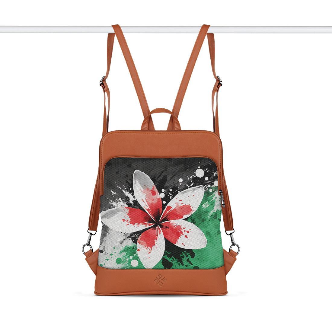 Havana Laptop Backpack Palestine flower - CANVAEGYPT