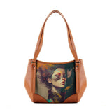 Leather Tote Bag Artist