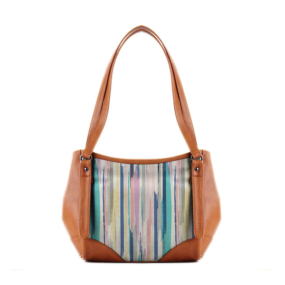 Leather Tote Bag lines - CANVAEGYPT