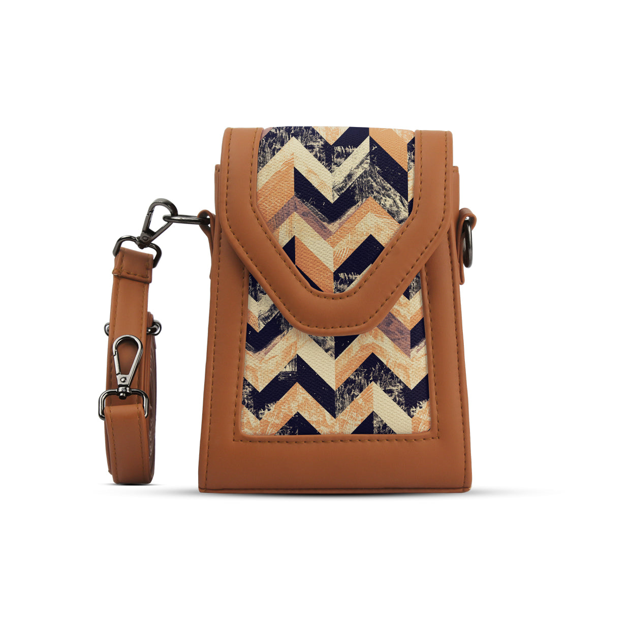 Havana Mini Urban Crossbody Bag Modern Zigzag