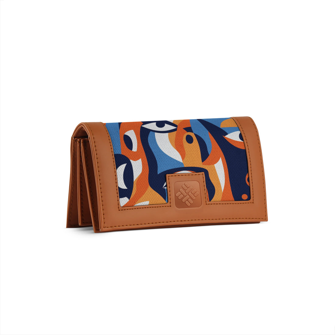 Havana Sleek Elegance Fold Wallet n Bold Geometric Waves