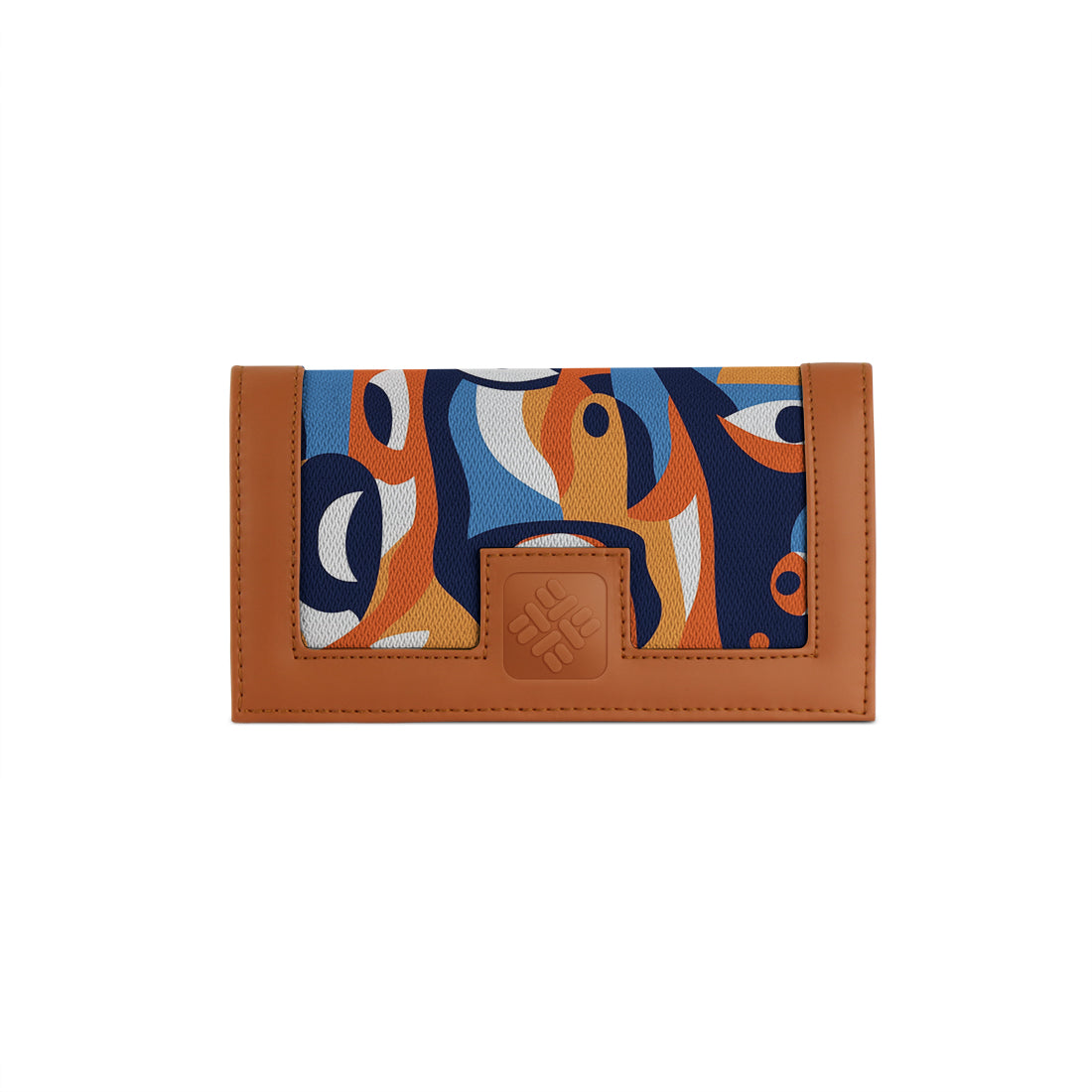 Havana Sleek Elegance Fold Wallet n Bold Geometric Waves