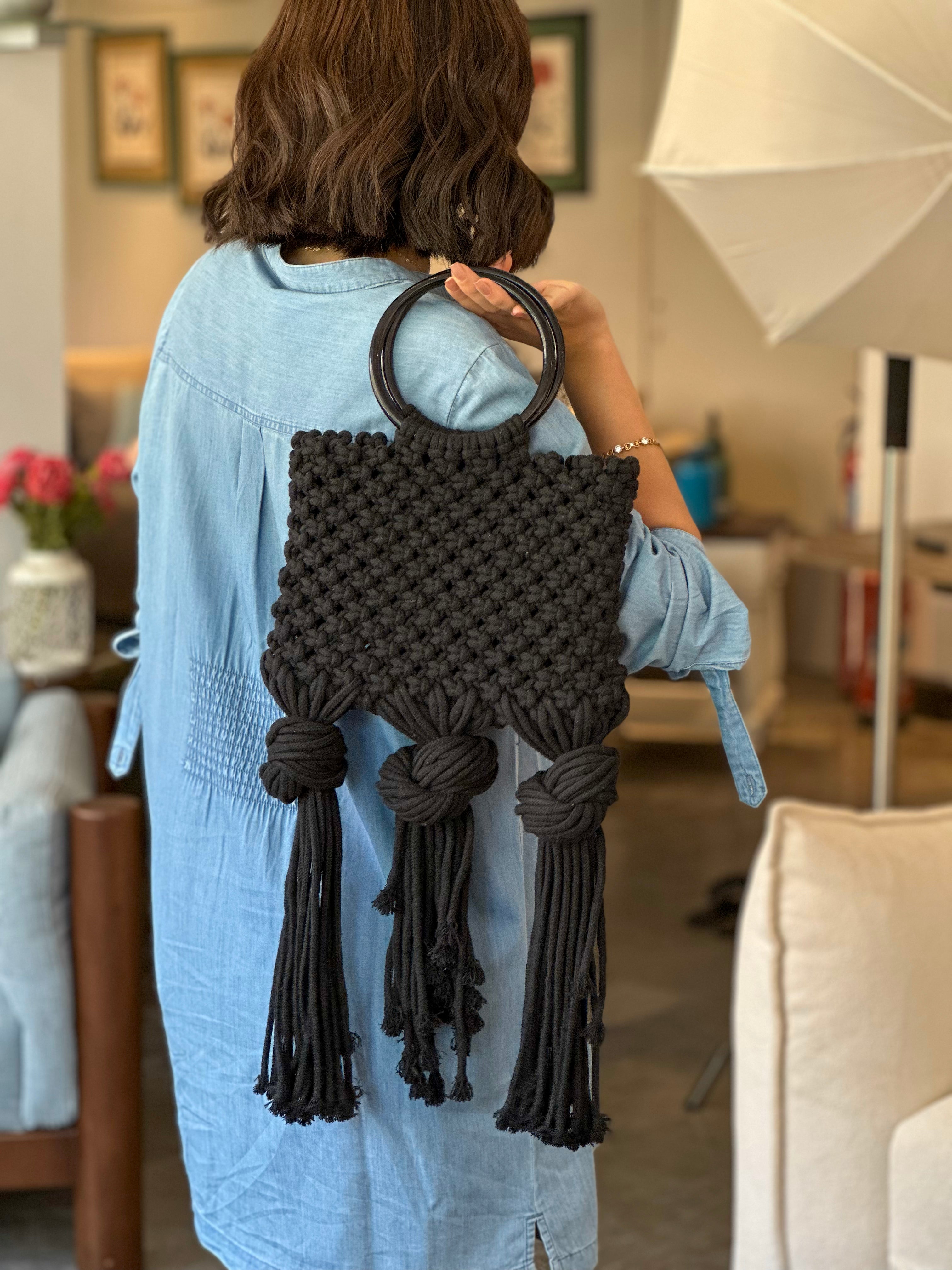 Bohemian Dream Macrame Handbag