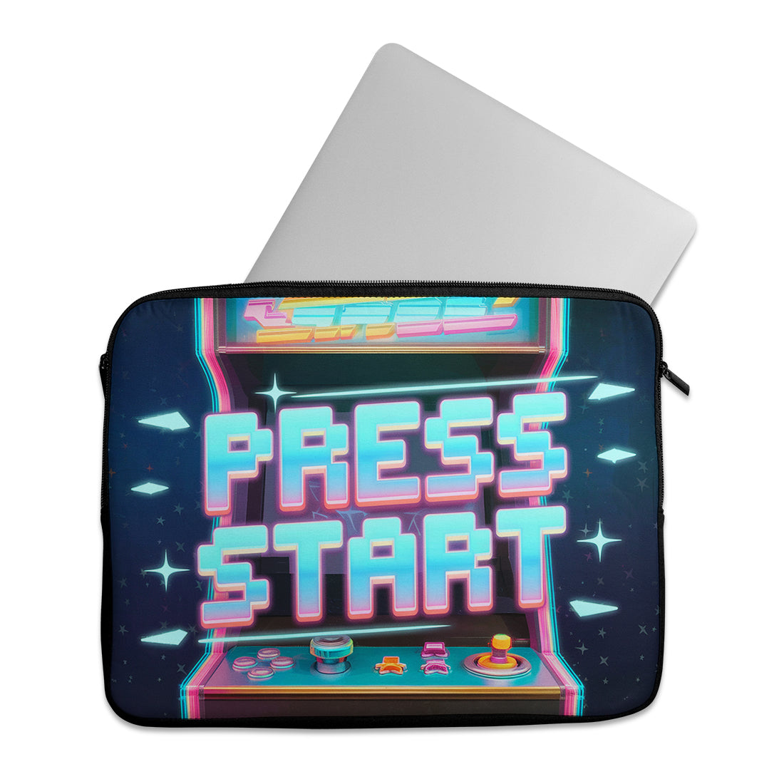 Laptop Sleeve Press Start to Win