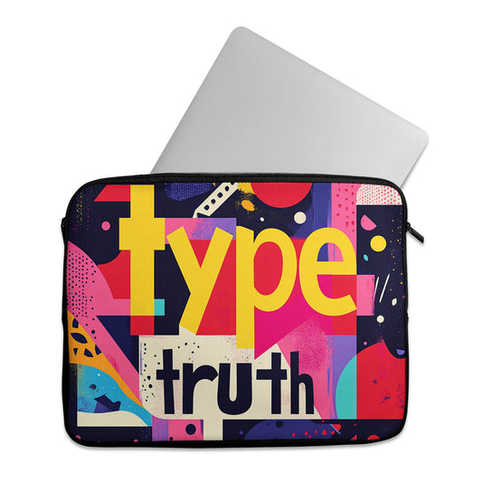 Laptop Sleeve Type the Truth - 1