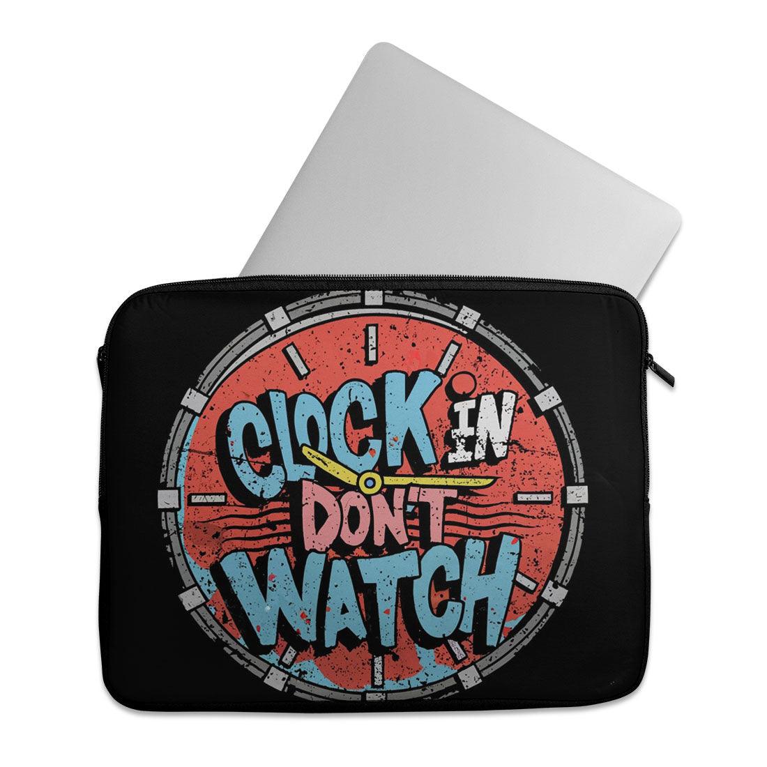 Laptop Sleeve Clock In - CANVAEGYPT