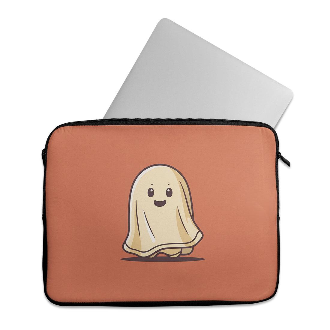 Laptop Sleeve Cute Ghost - CANVAEGYPT