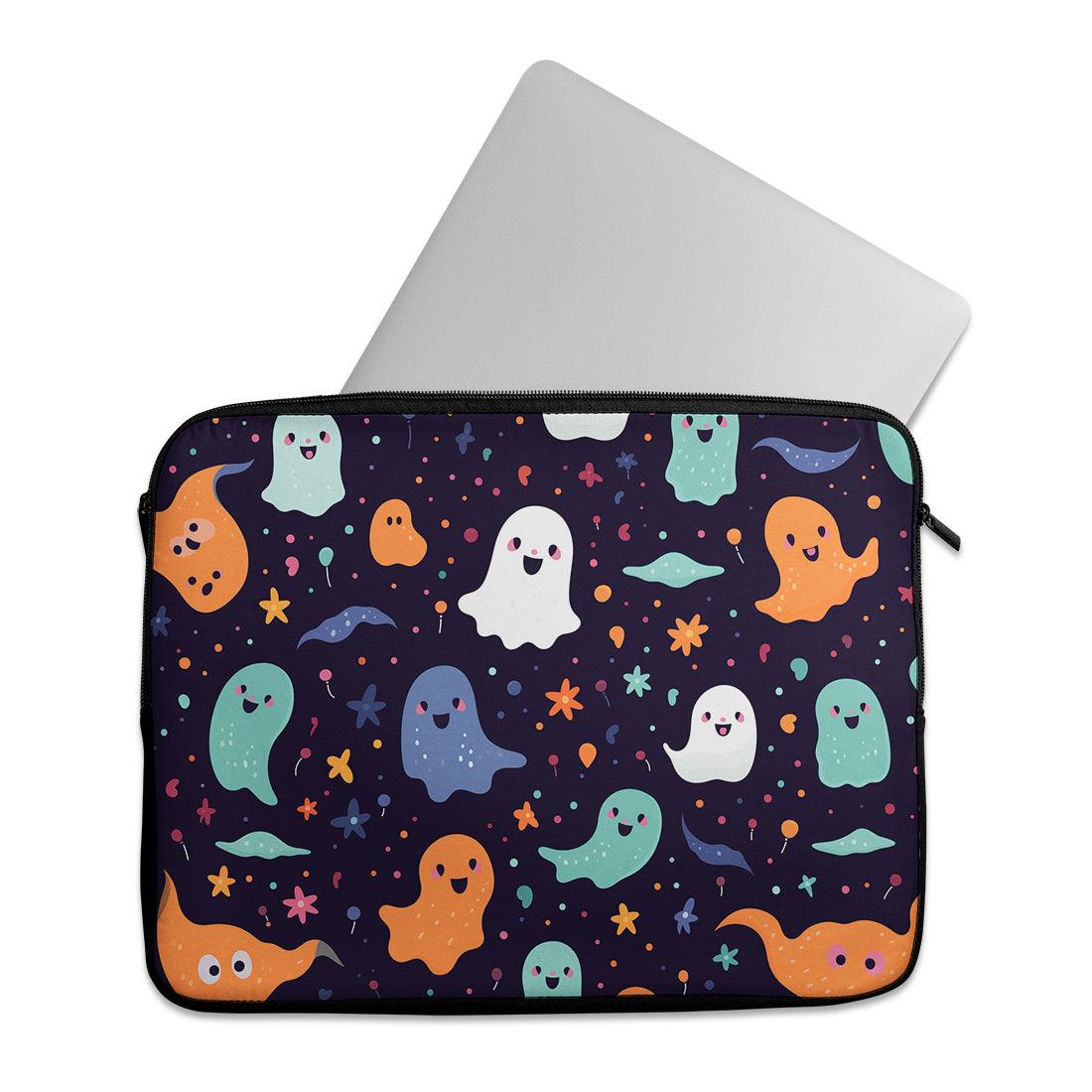 Laptop Sleeve Cute Ghosts - CANVAEGYPT