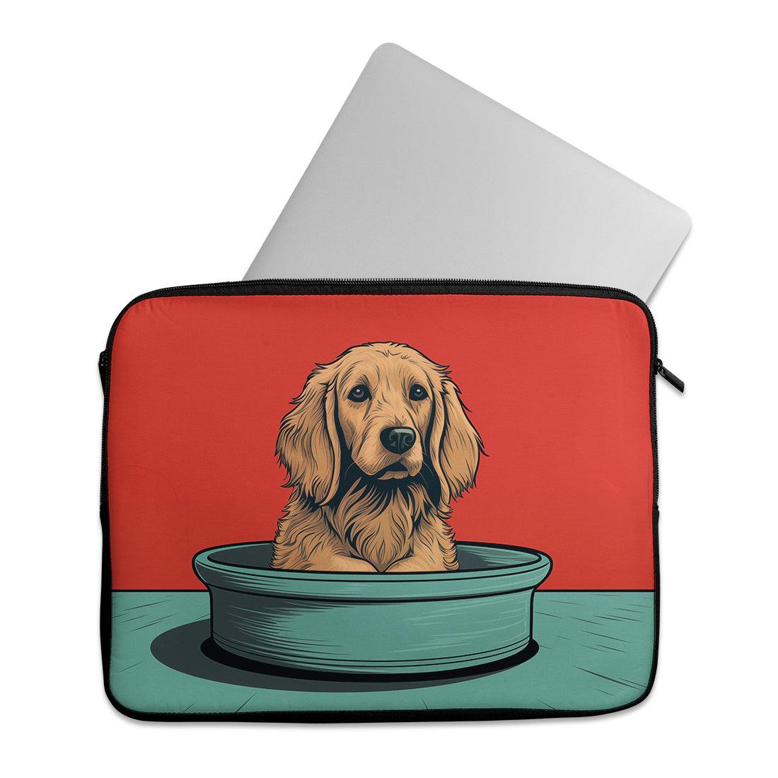 Laptop Sleeve Dog Bowl - CANVAEGYPT