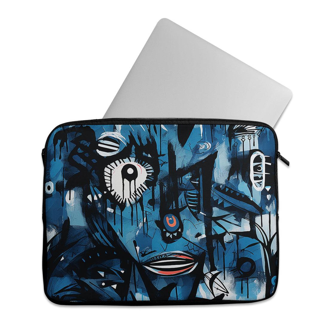 Laptop Sleeve Flame Faces - CANVAEGYPT