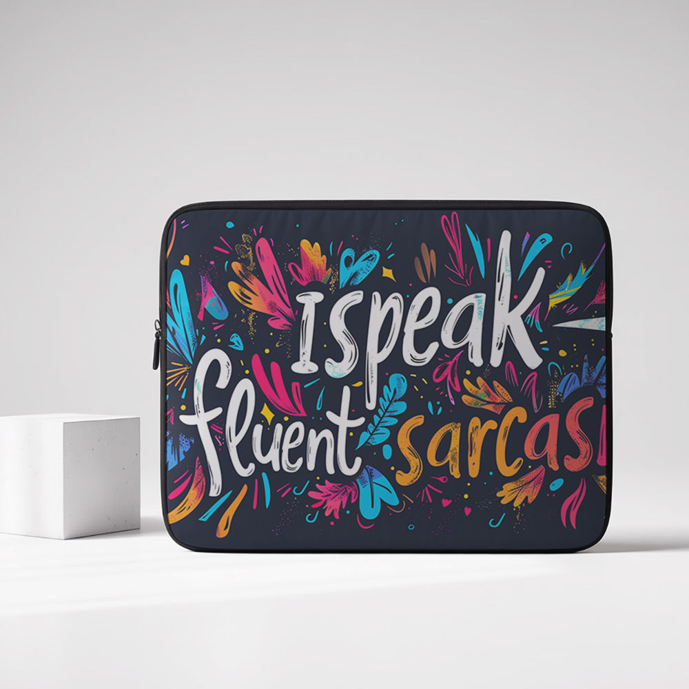 Laptop Sleeve Fluent in Sass & Splash
