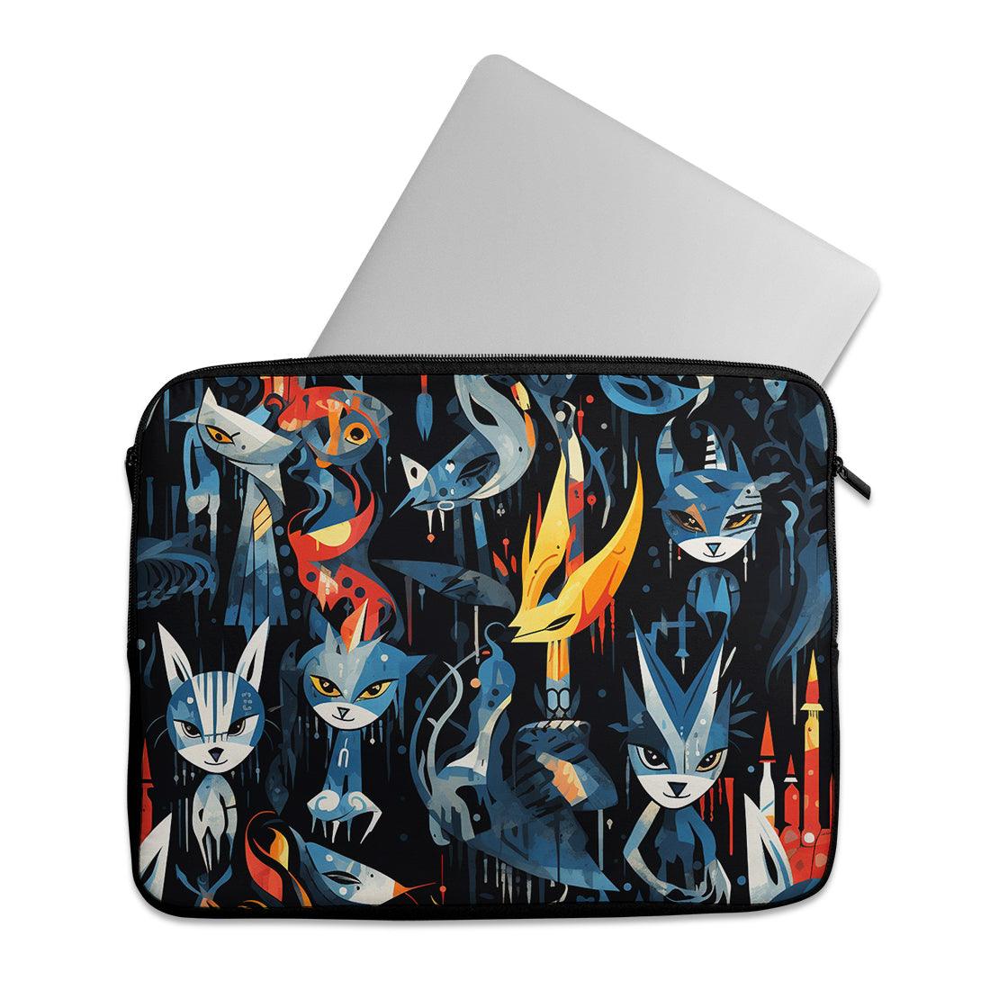 Laptop Sleeve Kittens & Candles - CANVAEGYPT