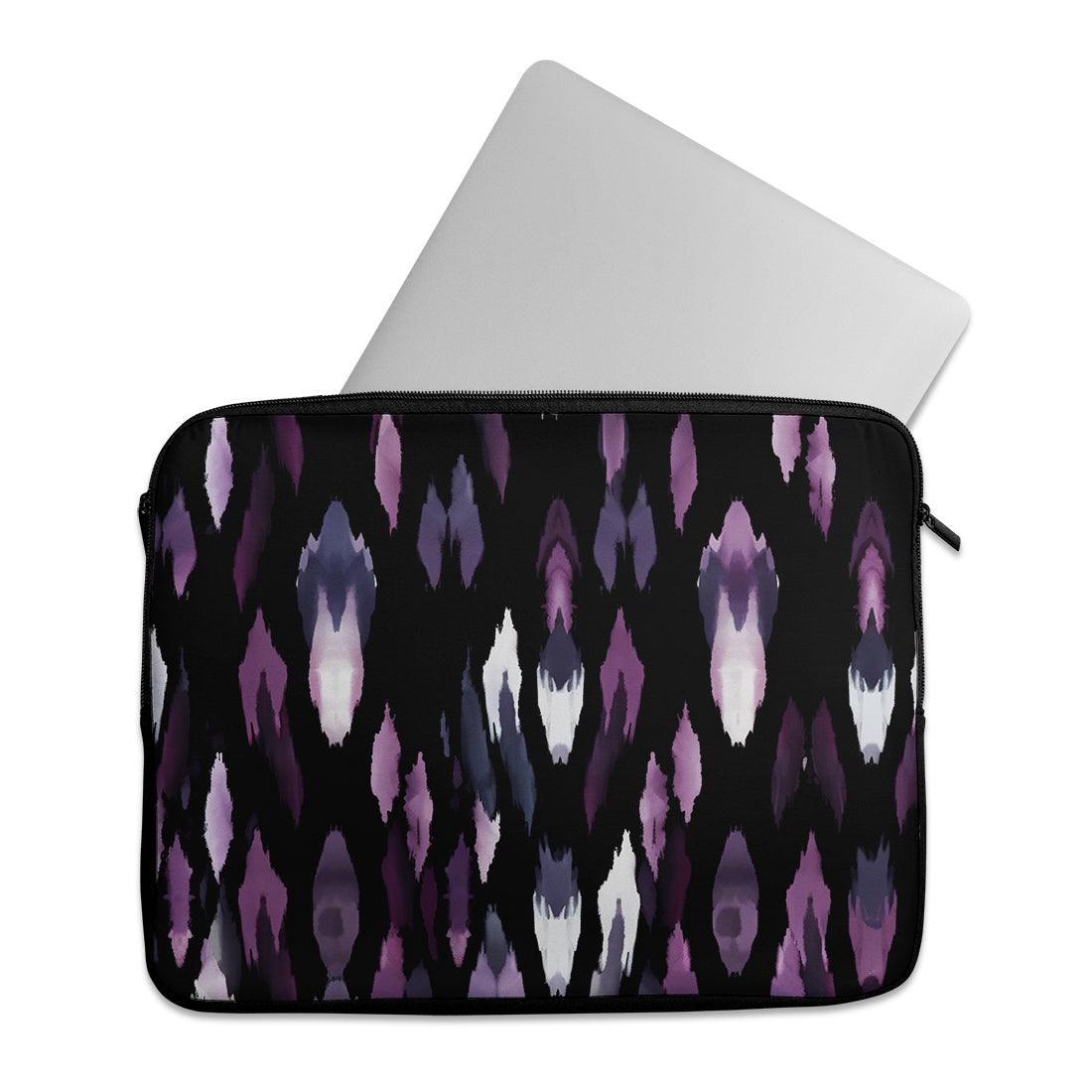 Laptop Sleeve Lavender Leopard Print - CANVAEGYPT
