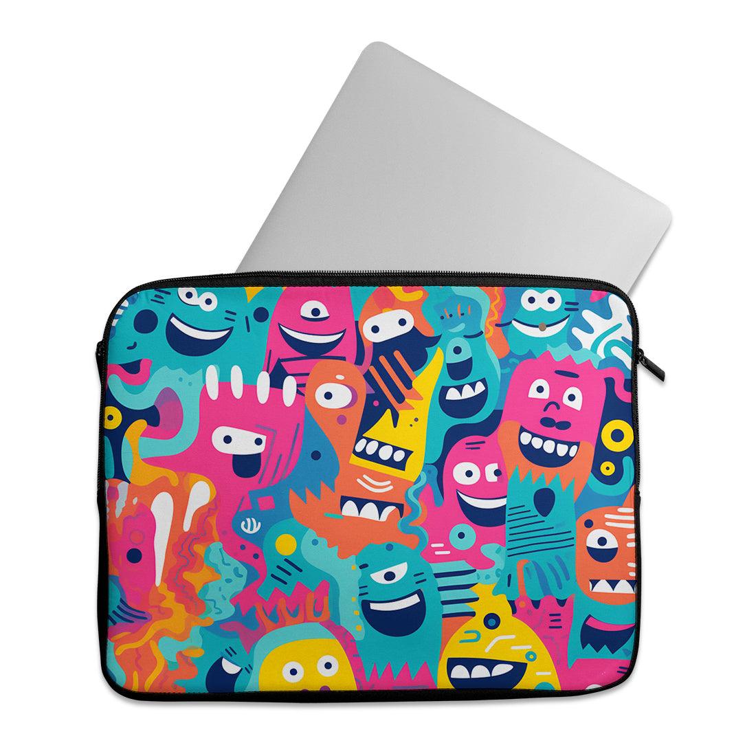 Laptop Sleeve Monster Melody - CANVAEGYPT